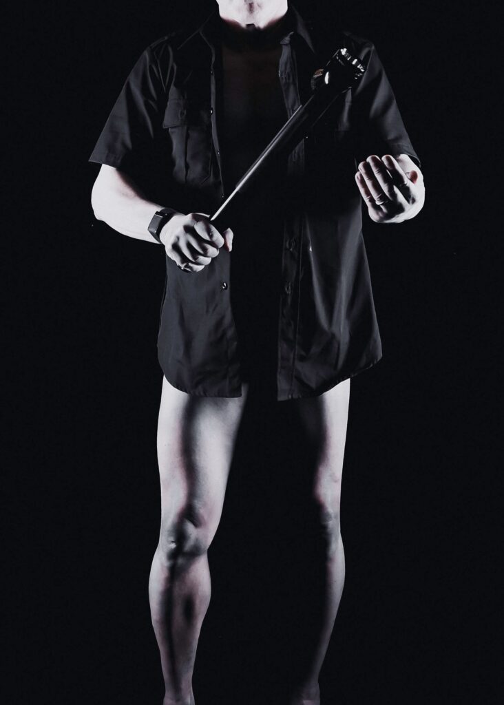 male stripper police costume